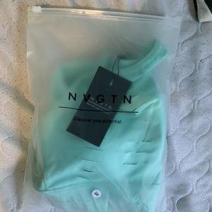 NWT NVGTN Aqua Ripped Sports Bra